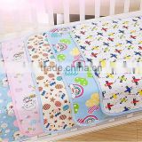 VGERGER Popular Customized size bed Bed waterproof pad with floral Made in China