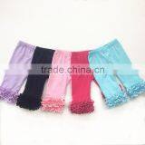 2016 High Quality Girls Leggings Baby Girl Icing Ruffle Capris