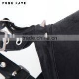 S-143 Black Leather Sexy Cool Lady Neck Garments Collar Accessory thumbnail-5