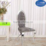 New Design Hotel Hall Fabric Dinner Chair Y-615# thumbnail-1