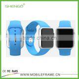 Shengo Brand New Hot Selling Soft Silicone Watch Band for Apple Watch With Adapter