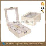 High Quality pu Leather Jewelry Organizer Display Box