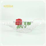 Wrought Iron Wire Storage Basket Fruit Basket Stand as Promotion Gifts thumbnail-3