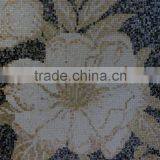 Customized new design square pattern art shell mosaic picture for background wall