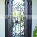 Top-selling faux entrance iron door decorative