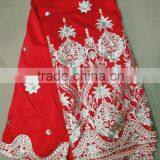 2016 New Arrival High Quality African Raw Silk George for Evening Dress thumbnail-3