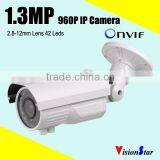 960P 1.3MP 2.8-12mm Varifocal Lens IP66 Waterproof AHD IR Camera