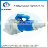 Industrial Sockets and Plugs IP44 Splash Proof Cable Protected Series High Quality Waterproof 3pin 4pin 5pin 16A Red Blue Color thumbnail-6