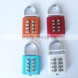 New Design Colorful High Quality Combination Lock Fingerprint Padlock thumbnail-2
