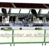 Automatic 3-colour Cylinder UV Glass Bottle Printing Machine LCB-120UV-3 Auto Silk Screen Printing Machine