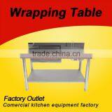 Stainless Steel Manual Wrapping Powder Tablecenter Island