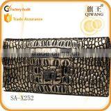 Luxury Brand Handbag for Women Genuine Leather Crocodile Business Clutch Bag Purse Quality Choice