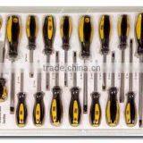 TOP S-4008 20 Pcs Screwdriver Set Double Blister Card Packing(CRV)