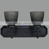 Hotel or Home 2 Light Candle Wall Light/lamps thumbnail-5