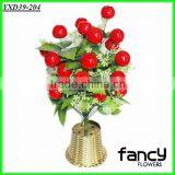 24 Heads Red Cheap Artificial Decorative Foam Apple Fruit Plants Making