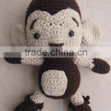 Cute Handmade Crochet Monkey Toys for Baby Kids and Children thumbnail-6