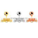 Peacock Ear Cartilage Helix Tragus Earring thumbnail-1