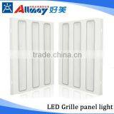 27W 600*600mm AC85-265V Recessed Led Grille Light/CE Rohs