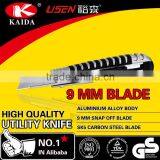 Tool Cutter Aluminium Alloy 9mm RUBBER CRIP Cutter Knife