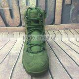 2016.high Quality Leather Low Ankle Green Military Boots thumbnail-2