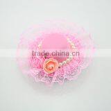 Lovely Hair Pin For Kids Pearl Flower Cap Baby Hair Accessories thumbnail-2