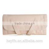 Hot Sell Wood Handle Synthetic Hair 12PCS Travelling Champagne Color Makeup Brush Set thumbnail-6