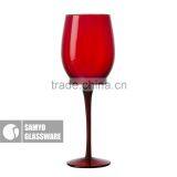 SAMYO Handmade Home Usage Decoration Hot Sale Fashion Ballon Wine Glass With Color thumbnail-4