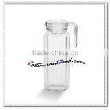 P204 High Quality 1300mm Clear PC Beverage Pitcher With Lid