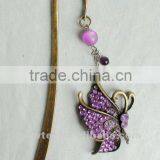 Butterfly Shaped Metal Bookmark Clip-CQN12054
