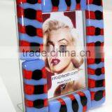 Hand Made Glass Tiles Ftd. Murano Inspired Designer Photo Frame - Photo 5" x 3.5" ( Opening : 3.5" x 2.35") thumbnail-1