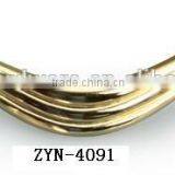 Vintage Zinc Alloy Antique Furniture Handle With Brass Polished