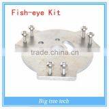 3D Printer Parts Delta Kossel Mini Effector Fish- Eye Effect Kit Device,full of Aluminium Alloy Metal,standard Size