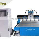 5 Heads Wood CNC Router 1518 Multi Head Router Chair Legs Making Machie thumbnail-2