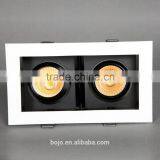 14W Adjustable Cob Grille Light With Aluminum Front Round Ring thumbnail-3