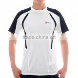 Mens body building Tshirt / 92% cotton 8% spandex mens plain slim fit Tshirt [Chuan]