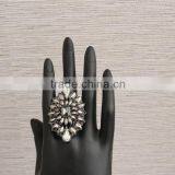 Nice Design Crystal Rhinestone Rings Wholesale, Stretch Rings With Fashion Stretch thumbnail-2