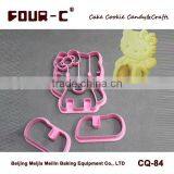 Hello Kitty Cookie Cutter, Plastic Biscuit Cutter