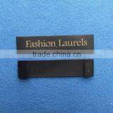 Black Soft Satin Printed Garment Sew on Labels thumbnail-5