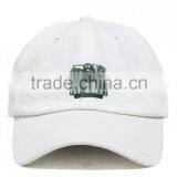 New Design 100%cotton Curved 2d Embroidery Custom Metal Buckle Men Hat Wholesale China thumbnail-2