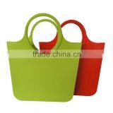 FDA & LFGB Approved Popular Fashion Color Waterproof Silicone Hand Bag thumbnail-4