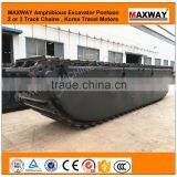 Cheap Swamp Excavator Pontoon , Model: MAX200PU-S thumbnail-1