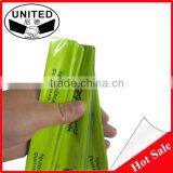 2015 Promotion Gifts Reflective Yellow Ankle/Arm Bands Snap Band Slap Wrap Ideal for Runners thumbnail-1