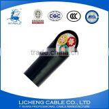 Copper Conductor XLPE Insulated PVC Sheathed Power Cable Electric Copper Cable 3 Core 10mm2