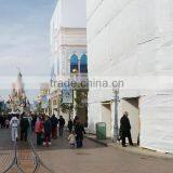 White Color PE Tarpaulin for Building Protection thumbnail-1