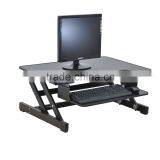 Fashion and Portable Design Height Adjustable Folding Stand up Laptop Desk thumbnail-2