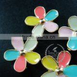 18mm Mix Color Flower Cabochon Setting Pendant Charm DIY Supplies Findings 1800147 thumbnail-4