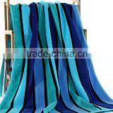 Blue Cotton Bath Towel thumbnail-4