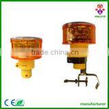 LED Solar Powered Temporary Road Light Used on Guardrail thumbnail-1