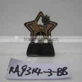 Resin Craft Swimming Statue Trophy