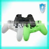 for PlayStation 4 Packs Silicone Controller Case Combo: Black, White, Red, Blue thumbnail-1